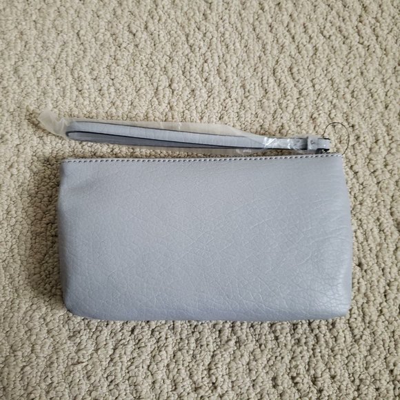 Juicy Couture Ruched Wristlet in Gray Sleet - Picture 6 of 6